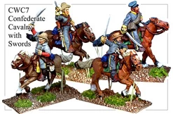 CWC007 Confederate Cavalry With Swords