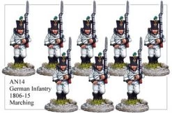 AN014 German Infantry 1806-15 Marching