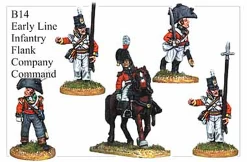 B014Early Line Infantry Flank Company Command