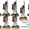 B016Early Line Infantry Flank Company Marching