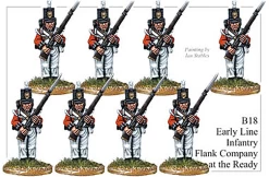 B018Early Line Infantry Flank Company At The Ready
