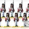 B041 Late Line Infantry Flank Company Shouldered Arms