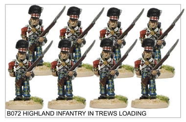 B072 Highlander Centre Company In Trews Loading