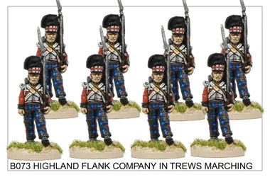 B073 Highlander Flank Company In Trews Marching - Image 2