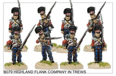 B079 Highlander Flank Company In Trews Assorted