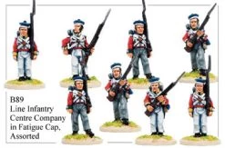 B089 Line Infantry Centre Company In Fatigue Caps Assorted
