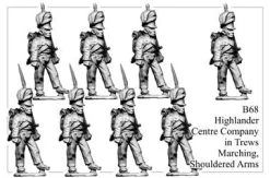B068 Highlander Centre Company In Trews Marching