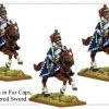 B097 Hussars In Fur Caps Shouldered Sword