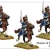 B098 Hussars In Fur Caps Charging