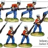 BRV102 British Infantry In Shell Jackets & Peaked Forage Caps Attacking