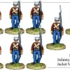 BRV104 British Infantry In Shell Jackets & Peaked Forage Caps Marching