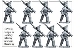 BRV130 Bengal Or Bombay Infantry In Shako Marching 2
