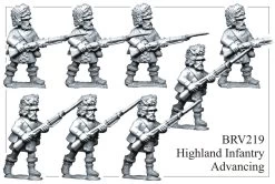 BRV219 Highland Infantry Advancing