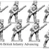 BRV236 British Infantry In Flannel Shirt Advancing