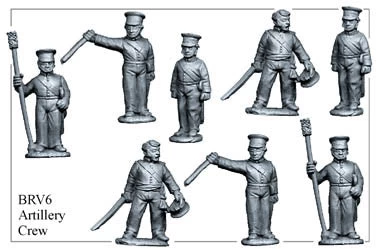 BRV006 British Artillery Crew