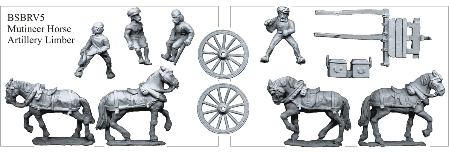 BSBRV005 Indian Horse Artillery Limber - Image 2