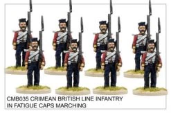CMB035 Line Infantry In Fatigue Caps Marching