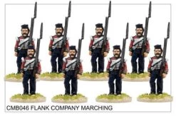 CMB046 Light Infantry Or Flank Company In Fatigue Caps Marching
