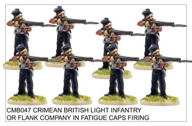 CMB047 Light Infantry Or Flank Company In Fatigue Caps Firing