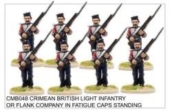 CMB048 Light Infantry Or Flank Company In Fatigue Caps Standing