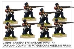 CMB051 Light Infantry Or Flank Company In Fatigue Caps Kneeling