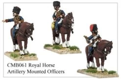 CMB061 Mounted Royal Artillery Officers