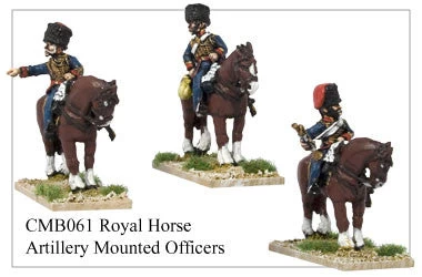 CMB061 Mounted Royal Artillery Officers