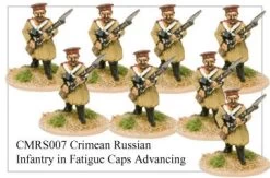 CMRS007 Infantry In Fatigue Caps Advancing