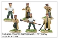 CMRS011 Artillery Crew In Fatigue Caps