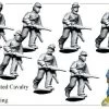 CWC003 Dismounted Cavalry Troopers Skirmishing
