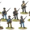 CWH001 Infantry In Hats And Shell Jackets Advancing