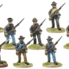 CWH001 Infantry In Hats And Shell Jackets Advancing