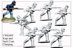 CWK009 Infantry In Kepi And Sack Coat Charging