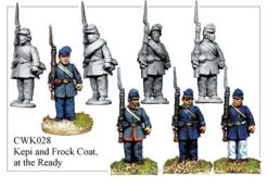 CWK028 Infantry In Kepi And Frock Coat At The Ready