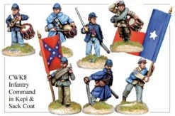 CWK008 Infantry In Kepi And Sack Coat Command