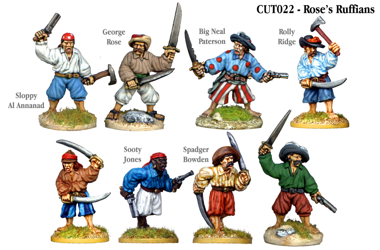 CUT022 - Roses Ruffians