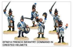 EFN014 Infantry In Crested Helmets Command