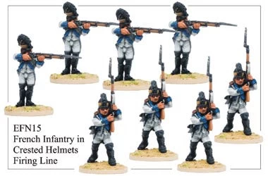 EFN015 Infantry In Crested Helmets Firing