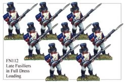 FN112 - Late Fusiliers In Full Dress Loading