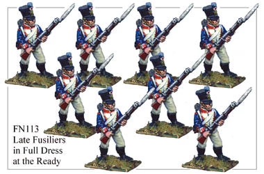FN113 - Late Fusiliers In Full Dress Defending