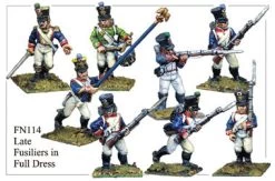FN114 - Late Fusiliers In Full Dress Advancing