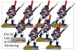 FN120 - Late Grenadiers In Full Dress Advancing