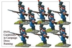 FN059 - Light Infantry Carabiniers In Campaign Dress Running
