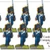 FN062 - Light Infantry Carabiniers In Campaign Dress And Colpacks Marching