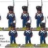 FN066 - Light Infantry Carabiniers In Campaign Dress And Bearskins Marching