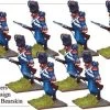 FN068 - Light Infantry Carabiniers In Campaign Dress And Bearskins Running