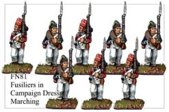 FN081 - Fusiliers Mixed Headgear Marching