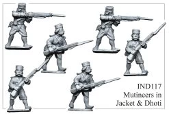 IND117 Mutineers In Jacket And Dhoti
