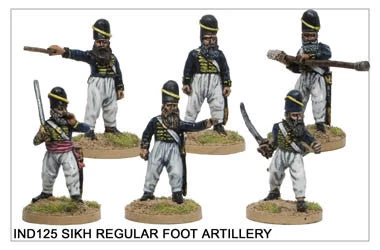IND125 Sikh Foot Artillery - Image 2