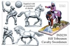 IND239 Afghan Tribal Cavalry With Swords